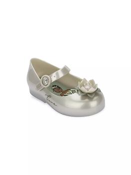 商品Mini Melissa | Little Girl's Mini Sweet Love Princess Tiana Flats,商家Saks Fifth Avenue,价格¥567图片