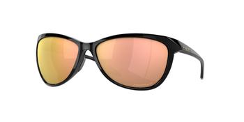 推荐Pasque Prizm Rose Gold Polarized Cat Eye Ladies Sunglasses OO9222 922201 60商品