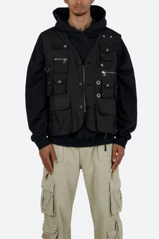 MNML | Vintage Cargo Vest - Black,商家mnml,价格¥408