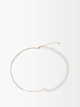 MATEO, MATEO | Not Your Mother's pearl & 14kt gold necklace商品图片 