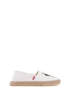 Kenzo | canvas espadrilles with logo embroidery,商家Residenza 725,价格¥845