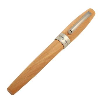 商品Montegrappa | Heartwood Olive Wood and Stainless Steel Rollerball Pen ISFOWRIO,商家Jomashop,价格¥1717图片