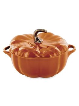 Staub | 24 oz. Ceramic Pumpkin Cocotte商品图片,7.2折