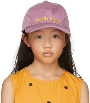 商品Kids Purple Logo Cap,商家SSENSE,价格¥323图片