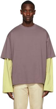 Acne Studios | Purple Short Sleeve T-Shirt商品图片,