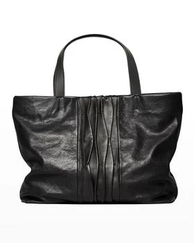 Sabrina Zeng | Infinity Pleated Lambskin Departure Tote Bag 独家减免邮费