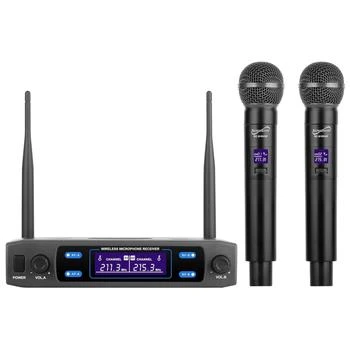 PROXXI | Supersonic VHF Dual Fixed Channel Professional Wireless Microphone with Carry Case,商家Premium Outlets,价格¥790