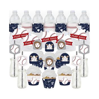商品Big Dot of Happiness | Batter Up - Baseball - Baby Shower or Birthday Party Favors and Cupcake Kit - Fabulous Favor Party Pack - 100 Pieces,商家Macy's,价格¥215图片