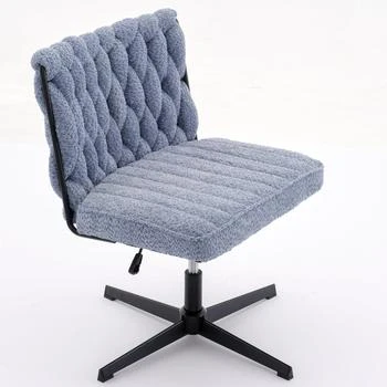 Simplie Fun | Armless Office Desk Chair No Wheels,商家Premium Outlets,价格¥1119