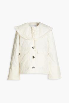 商品Ruffled quilted shell jacket图片