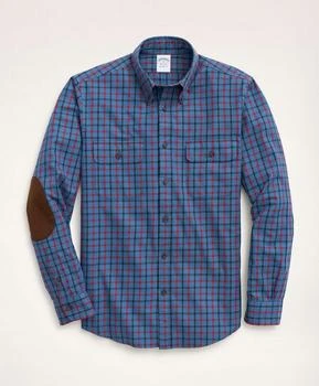 推荐Regent Regular-Fit Sport Shirt, Brushed Cotton Cashmere Twill Button Down Collar商品