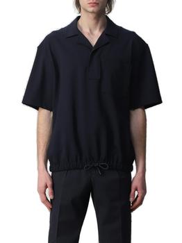 zegna 衬衫好用吗, Zegna | Z Zegna Short-Sleeved Drawstring Shirt商品图片 8.1折