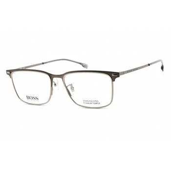 Hugo Boss | Hugo Boss Men's Eyeglasses - Matte Ruthenium Rectangular Frame | BOSS 1224/F 0R80 00,商家My Gift Stop,价格¥301
