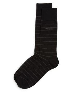 Hugo Boss | Brad Striped Dress Socks 满$100减$25, 满减