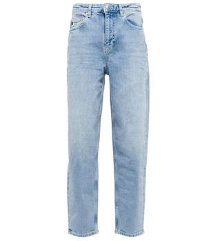 AG Jeans | Balloon高腰直筒牛仔裤商品图片,