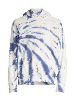 Les Tien | Tie-Dye Cropped Hoodie商品图片,6折