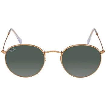 Ray-Ban | Round Metal Green Classic G-15 Unisex Sunglasses RB3447N 001 50 5.6折, 满$200减$10, 满减