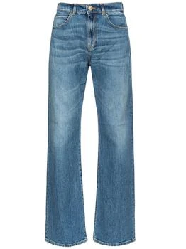 推荐Pinko `Wanda` Wide Leg Jeans商品