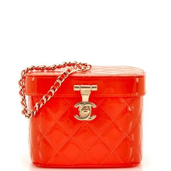 [二手商品] Chanel | Makeup Case Minaudiere Quilted Patent Mini,商家Premium Outlets,价格¥11627