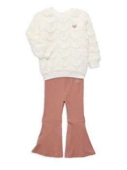Tommy Hilfiger | ​​Baby Girl’s 2-Piece Faux Fur Sweatshirt & Pants Set 5.5折