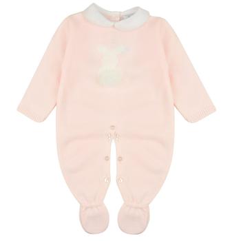 推荐Pink & White Bunny Motif Knitted Romper & Box商品