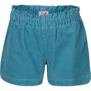 推荐Corduroy shorts in turquoise商品