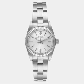推荐Rolex Silver Stainless Steel Oyster Perpetual 76094 Women's Wristwatch 24 mm商品