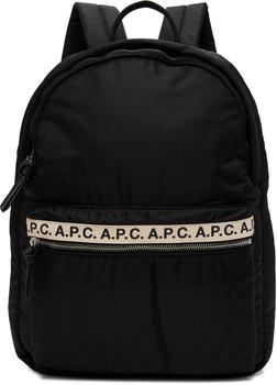 A.P.C.双肩包, A.P.C. | Black Marc Backpack商品图片 额外8.5折, 额外八五折