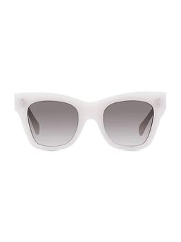 celine墨镜价格, Celine | 50MM Square Cat Eye Sunglasses商品图片 