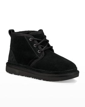 ugg kids, UGG | Neumel Suede Lace-Up Boots, Kids商品图片 