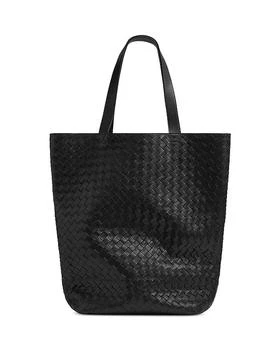 推荐Borsa Intrecciato Leather Tote Bag商品