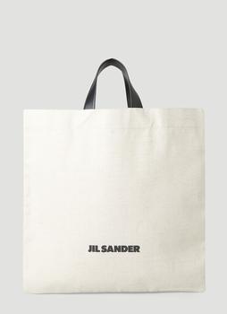 推荐Square Shopper Tote Bag in White商品