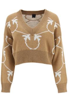 Love Bravery, PINKO | Pinko love birds wool and alpaca blend sweater商品图片 7.1折