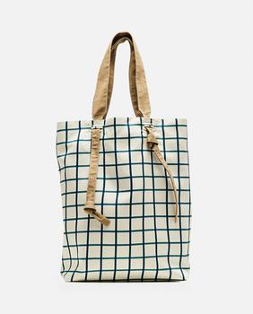 推荐Checked tote bag商品