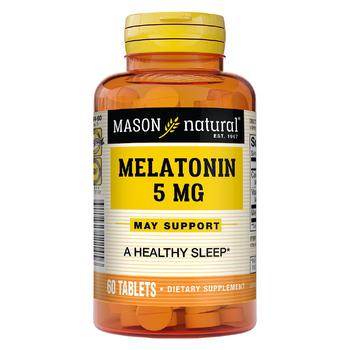 商品Mason Natural | Melatonin 5 mg Tablets,商家Walgreens,价格¥33图片