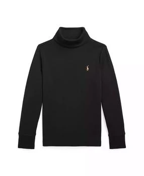 Ralph Lauren | Little and Toddler Boys Cotton Interlock Turtleneck Sweatshirt,商家Macy's,价格¥213