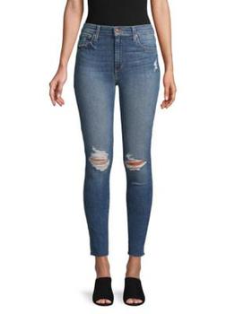 推荐Medellin High-Rise Destroy Skinny Jeans商品