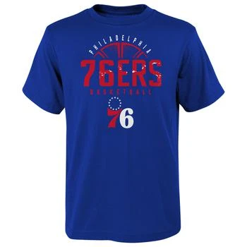 推荐NBA 76ers Street Ball T-Shirt - Boys' Grade School商品
