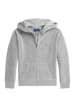 Ralph Lauren | Lauren Childrenswear Boys 8 20 Knit Corduroy Full Zip Hoodie,商家Belk,价格¥414