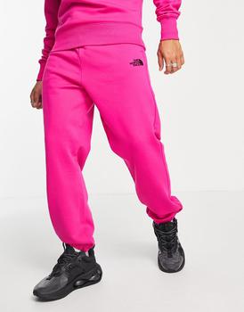 The North Face | The North Face Oversized Essential joggers in pink Exclusive at ASOS商品图片,