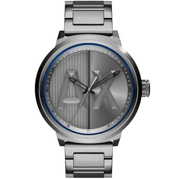 手表男阿玛尼评价, Armani Exchange | Men's Three Hand Gunmetal Gray Stainless Steel Watch 49mm商品图片 7.5折