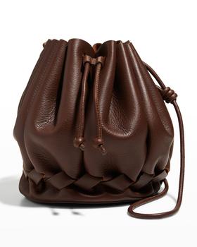 hereu价格, Hereu | Molina Pleated Leather Bucket Bag商品图片 