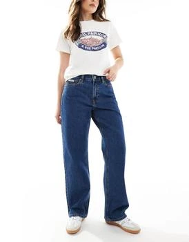 Calvin Klein | Calvin Klein Jeans 90's straight jeans in dark blue wash,商家ASOS,价格¥507