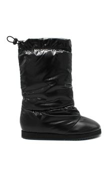 推荐Gia Borghini - Women's Shiny Puffer Ankle Boots - Black - IT 36 - Moda Operandi商品