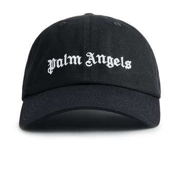 推荐Palm Angels Black Logo Embroidered Cap商品