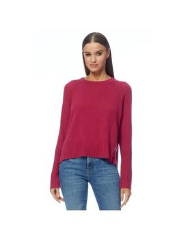 360 Cashmere, 360 Cashmere | 360 Cashmere Freda Classic Crew Knit XS, Colour: Magenta商品图片 5折