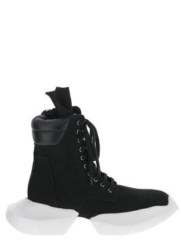 推荐Army Split Black And Milk Ankle Boots商品