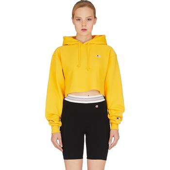 CHAMPION | Reverse Weave Cropped Cut Off Hoodie - Team Gold商品图片,额外8.5折, 额外八五折