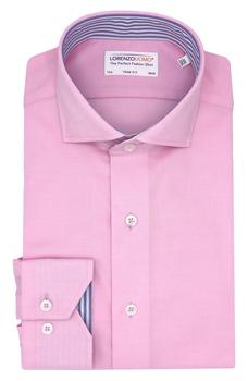 Lorenzo Uomo, Lorenzo Uomo | Solid Trim Fit Dress Shirt商品图片 3.9折