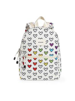 商品STATE | Kid's Kane Rainbow Heart Backpack,商家Saks Fifth Avenue,价格¥556图片